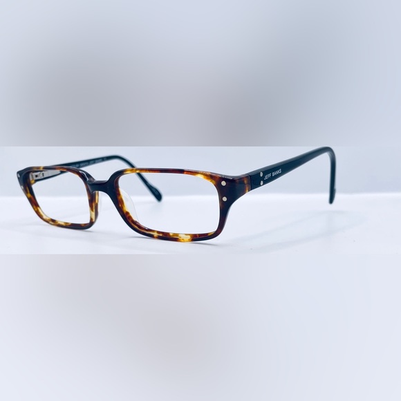 Vintage Jeff Banks B228 Tortoise Rectangular Sunglasses Frames Only - Picture 2 of 8